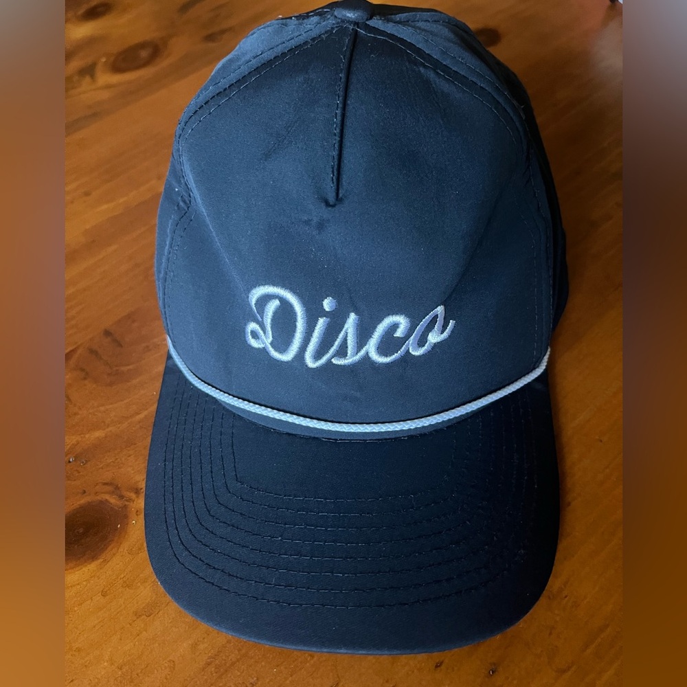 Navy Blue Disco Cap